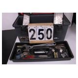 Tool Box w/ Saws ~ Wrench ~ Screwdrivers