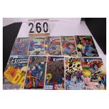 Group of 10 Superman Comic Books