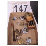 Flat w/ Pad Locks ~ Number Marking Punches