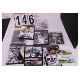 Playstation Games w/ MLB The Show ~ Wii Sports