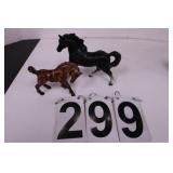 Pair of Enesco Horses