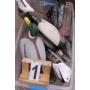 Clear Tote of Duck Decoys