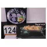 Leonard Silver Plated Server - 14" Glass Platter