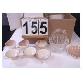 Box W/ Fine Arts China Royal Splendor Incomplete-