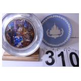 Wedgewood Plate - Stain Glass Plate Last Supper
