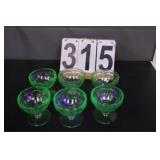 Box W/ Green Sherbert (Uranium Glass)