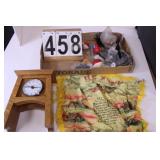 Flat W/ US Army (Mother) Pillow Cover - Clock -