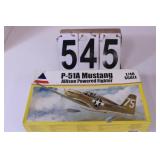 P 51A Mustang Plane 1/48 NIB
