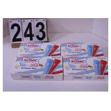 4 Boxes Sonic Ocean Water Cherry Lime Ade Popsicle