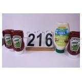 (3) Heinz Pickle Ketchup exp 4/6/25 &