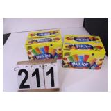 2 Boxes Pop Ice Assorted Freezer Pops Exp 11/25