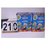 2 Boxes Rice Krispies Mini Squares Exp 3/25