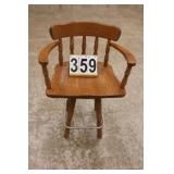 Wooden Bar Stool 36"T