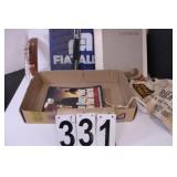 Flat W/ Rain Gauge - Fiat Allis Cushion - Books