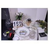Box W/ Indiana Plate - Wine Decanter W/ Glass -
