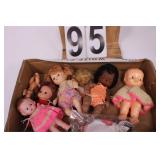 Flat of VTG Dolls