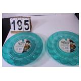 Pair Of Egg/ Pie Trays (New)