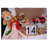Box of Toys w/ Kids Books ~ Bear ~ Other Toys