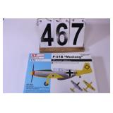 P-51B Mustang Plane Model NIB