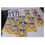 8 Peeps Floatable Water Bottles (New)
