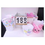 Box Of Easter Baskets (New)