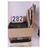 Box Of Old Piano Rolls - VTG News Clippings