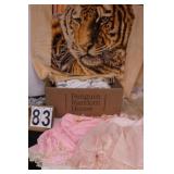 Box w/ Dress ~ Skirt ~ Tiger Towel