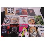 Flat w/ 13 Comic Books w/ Romulus