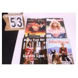 Flat of Books w/ John Wayne ~ Gone With The Wind