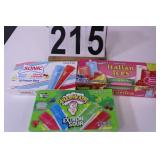 (3) Freezer Pops ~ Italian Ices ~Sonic ~Warheads