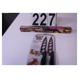 Copper Knife NIB ~ Copper Oven Liner (2 Pack)