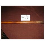 Harry Gowdy decal bat c.1910-1915. Full size Louis