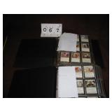 Magic the Gathering binders full of cards.