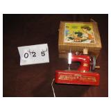 Straco Toy Sewing machine. Electr-O-Matic with