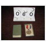1917 Sterling Silver Medal Second Illinois