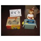 Miss Friday The Typist. NOS battery operated toy