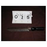 Siebe Gorman diving knife blade is 7 5/8" long