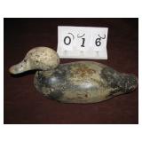 Mason golden eye working decoy. 14" long