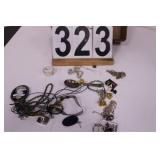 Flat W/ Cuff Links - Necklaces Includes Lady Head