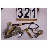 Flat W/ Watches Includes Ingersol Pocket-