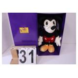 75TH Anniversary Mickey Mouse Doll NIB  14"