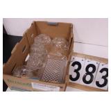 Flat W/ Clear Dishes