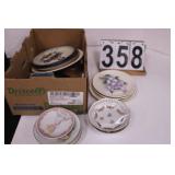 Flat W/ Assorted Cups - Saucers - Plates