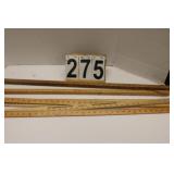 Group of Yard Sticks