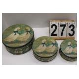 Set of 3 Goose Tins