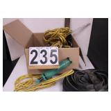 Box W/ Square - Paint Stir Sticks - Caulking-