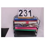 Letter Trays W/ Address Labels - Paper