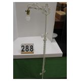 White Floor Lamp 59.5"T (Works)