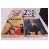 Play Boy Magazines 1971
