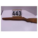 Wood Gun Stock Ser # 676054